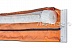 Бон сорбирующий сетчатый с юбкой БСС с наполнителем сорбентом «Корксорб»